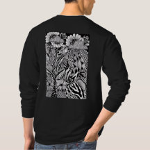 The other side – Black and White Hand-Drawn Art