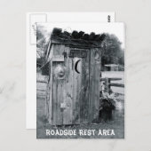 「The Outhouse」 ポストカード (正面/裏面)