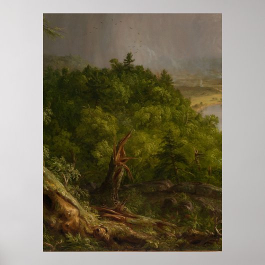 The Oxbow — Thomas Cole (1836) ポスター (正面)