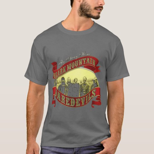 THE OZARK MOUNTAIN DAREDEVILS バンド フレンド Tシャツ (正面)