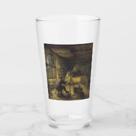 The Painter in his Workshop (Artist's Studio) タンブラーグラス