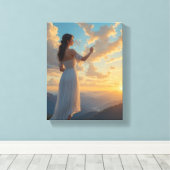 The Painter of Skies キャンバスプリント (インサイチュ (ウッドフロア))