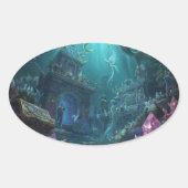 The Palace of Tides and Treasures 楕円形シール (正面)