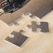 The Palace of Westminster Japanese Woodblock Print ジグソーパズル (側面)