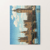 The Palace of Westminster Japanese Woodblock Print ジグソーパズル (縦)