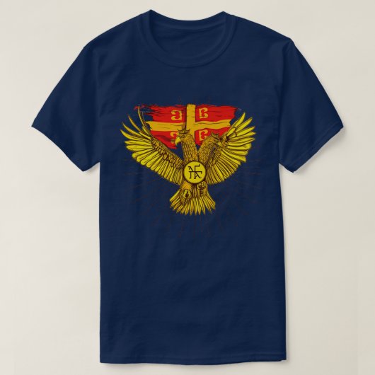 The Palaiologos doubleheaded eagle Tシャツ (デザイン正面)