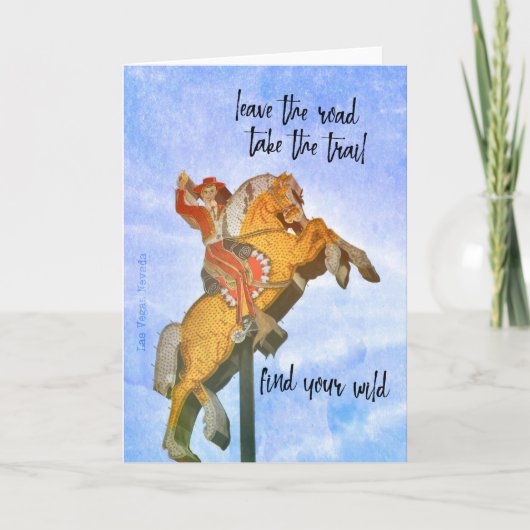 THE PALOMINO Greeting Card サンキューカード (正面)