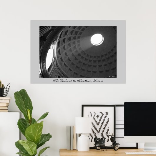 The Pantheon Poster ポスター (ホームオフィス)