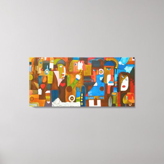 The Paradox of Presence キャンバスプリント (正面)