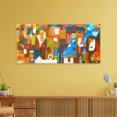 The Paradox of Presence キャンバスプリント (インサイチュ (リビング))