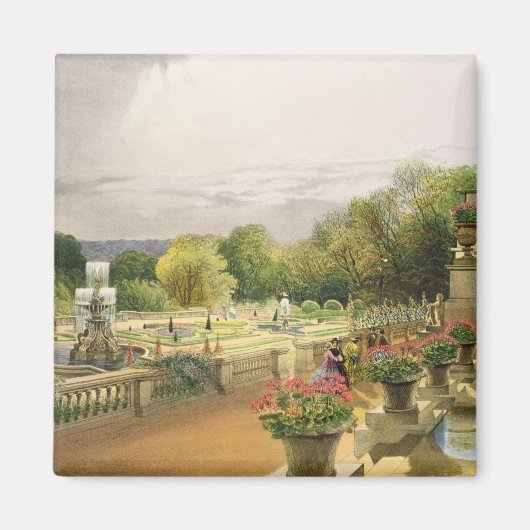 The Parterre, Harewood House near Leeds, pub. by T マグネット (正面)