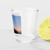 The Parthenon Athens Greece Sunset Souvenir ショットグラス (右)