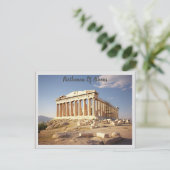 The Parthenon in Athens ポストカード (スタンド正面)