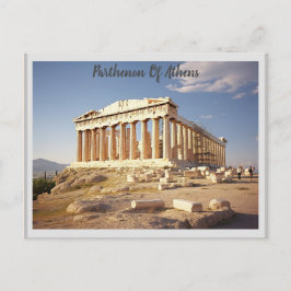The Parthenon in Athens ポストカード