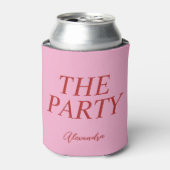 The Party Can Cooler for Bridesmaids 缶クーラー (缶正面)