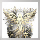 The Pastel Retro Angel Poster ポスター (正面)