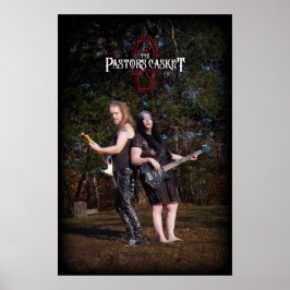 The Pastor's Casket graveyard poster ポスター