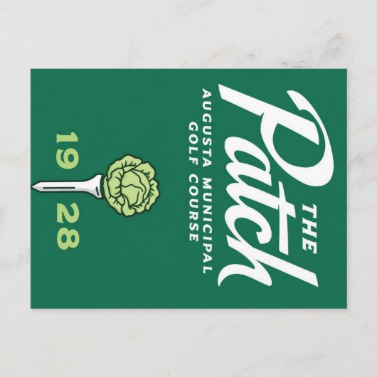 The Patch Golf Course Post card ポストカード (正面)
