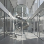 The Path Forward – Forward Motion Art Square シール (正面)
