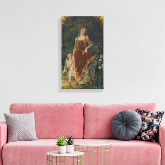 The path of true love never did run smooth キャンバスプリント (インサイチュ (リビング))