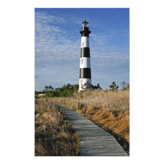 The Path to Bodie Island Lighthouse フォトプリント