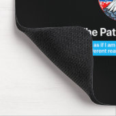 The Patriot Thread Living A Completely Different R マウスパッド (コーナー)