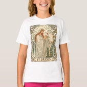 The Patroness Saint Of Dairy Workers St Brigid Tシャツ (正面)