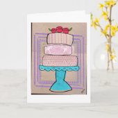 The Patterned Pastel Tower カード (黄色い花)