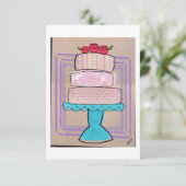 The Patterned Pastel Tower 招待状 (スタンド正面)