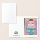 The Patterned Pastel Tower 箔カード (ディスプレー)