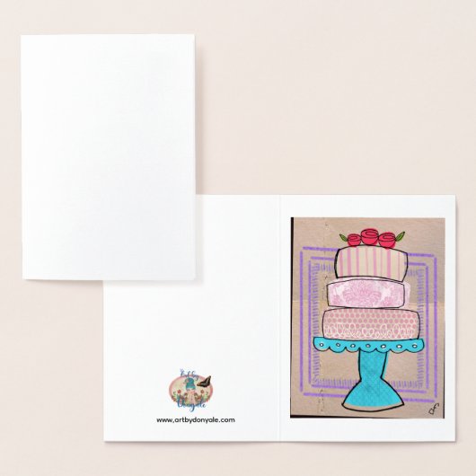 The Patterned Pastel Tower 箔カード (ディスプレー)