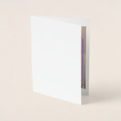 The Patterned Pastel Tower 箔カード (正面)