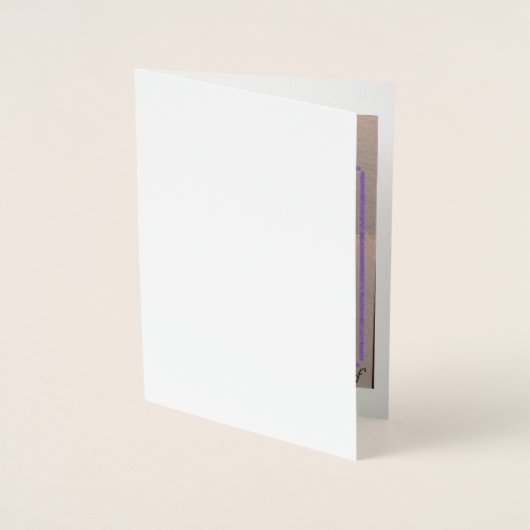 The Patterned Pastel Tower 箔カード (正面)