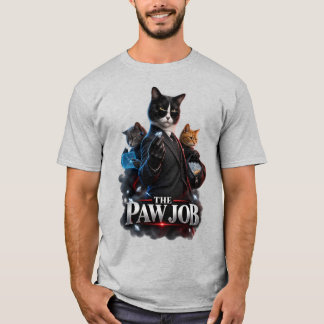 The Paw Job Cat Heist Tシャツ