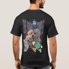 The Pawfect World T-Shirt – Cute Bichon Frise Trio Tシャツ