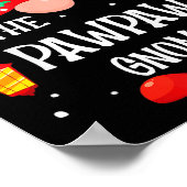 The Pawpaw Gnome Matching Family Christmas Gnome P ポスター (角)