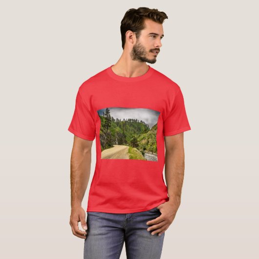 The Payette River Scenic Byway Oversized Tシャツ (正面フル)