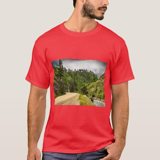 The Payette River Scenic Byway Oversized Tシャツ (正面)