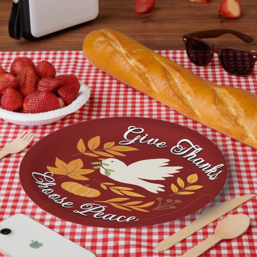 The Peace Collection Paper Plate ペーパープレート (ピクニック)