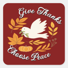 'The Peace Collection' Sticker スクエアシール