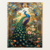 The Peacock’s Grace Art Nouveau プランナー手帳 (正面)