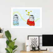 The Peek-A-Boo Brothers ポスター (ホームオフィス)