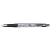 The pen features black accents and a click  ボールペン (裏面)