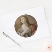 "The Peniotent Magdalene"スタンプ ラウンドシール (封筒)