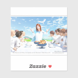 The Pentecost - Mary, Apostles and the Holy Spirit シール