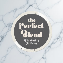 The Perfect モダン Blend Boho結婚's ラウンドペーパーコースター