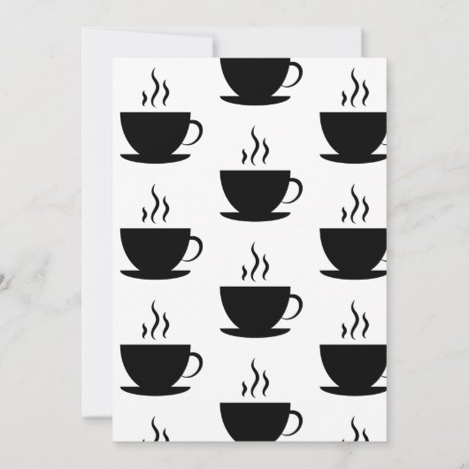 The Perfect Blend Coffee Wedding 招待状 (裏面)