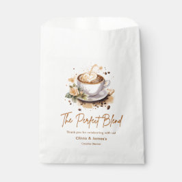 The Perfect Blend Coffee Wedding Couples Shower  フェイバーバッグ