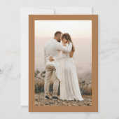 The Perfect Blend Photo Wedding Couples Shower 招待状 (裏面)