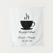 The Perfect Blend Wedding Backdrop タペストリー (正面)